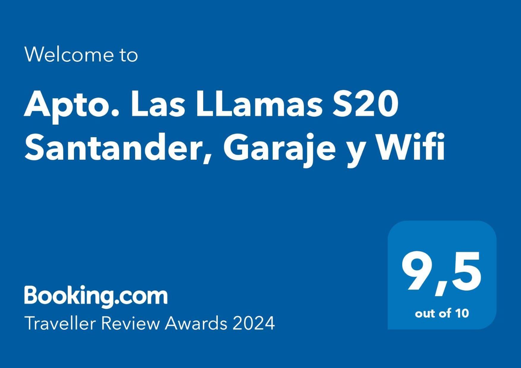 Apto. Llamas S20 Santander, Garaje Y Wifi Apartamento Santander